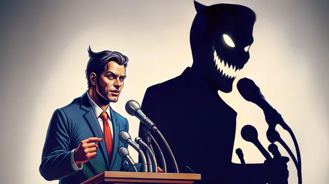Corrupt politician